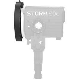Retail package of Aputure Mini ProLock Bowens Adapter for STORM 80c Monolight