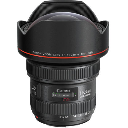 Canon 11-24mm f/4L lens hire