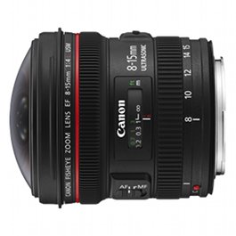 Canon 8-15mm fisheye lens