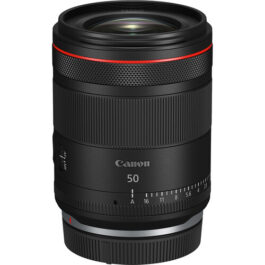 Canon RF 50mm f/1.4 VCM lens compatible with full-frame cameras