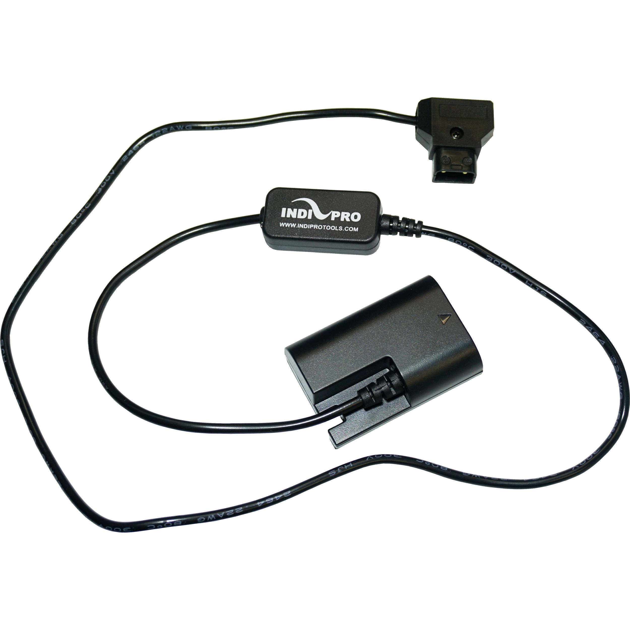 IndiPRO Tools Power LPE6 to D-Tap Power Adapter - Camera Hire 