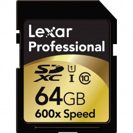 Lexar 64Gb SDXC Memory Card