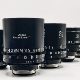 Zeiss Contax Super Speed GL Optics Prime Lenses